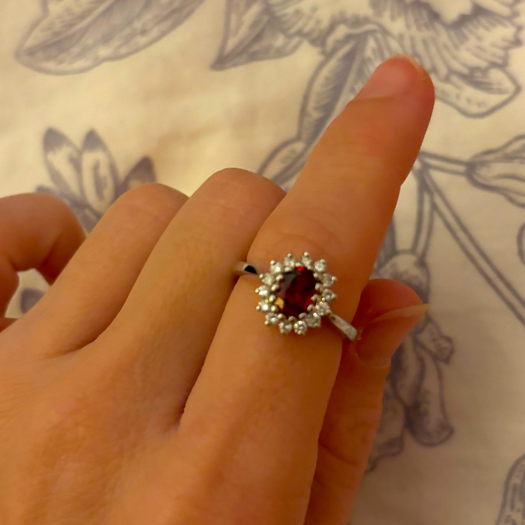 Unique Ruby Ring